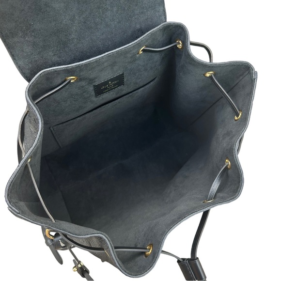 Louis Vuitton Montsouris Backpack NM Monogram Empreinte Leather PM Black - Picture 4 of 11